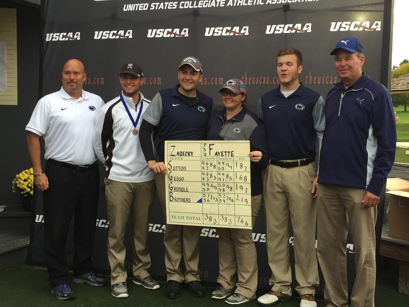 Fayette Golf finishes 17th in the USCAA National Golf CHampionship
