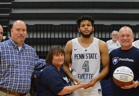 MBB jumps out early; Hoxie recognized for 1000pt milestone