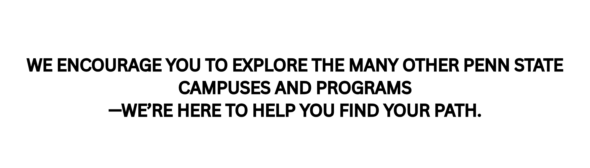Explore Penn State