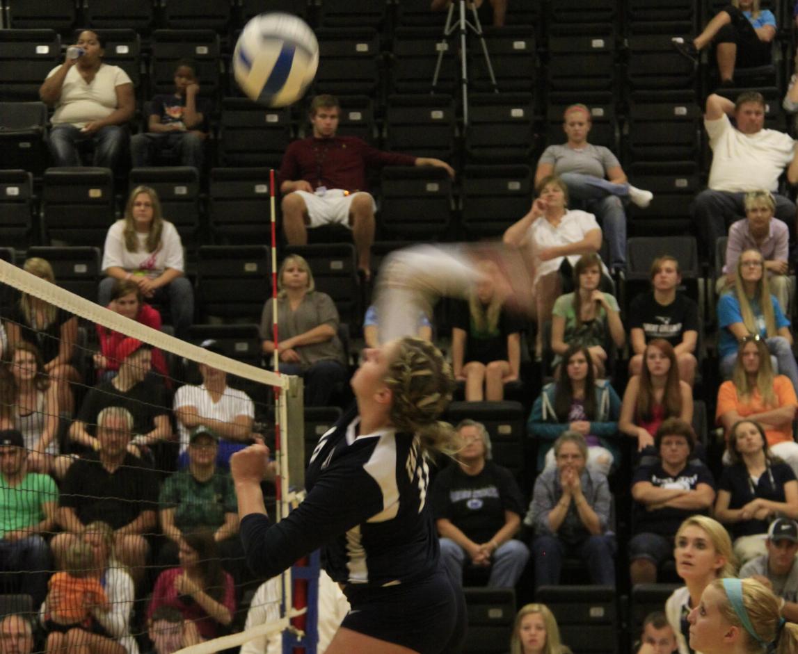 Ambrosini sets All-Time Kills Record in Weekend Sweep