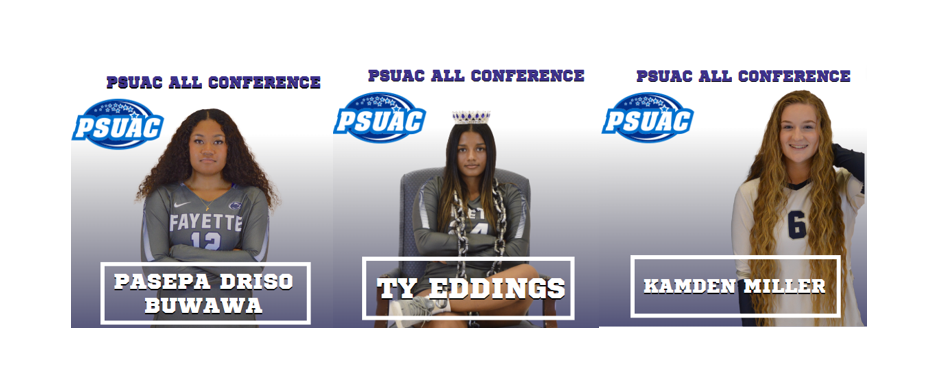 Buwawa, Miller and Eddings receive PSUAC Awards
